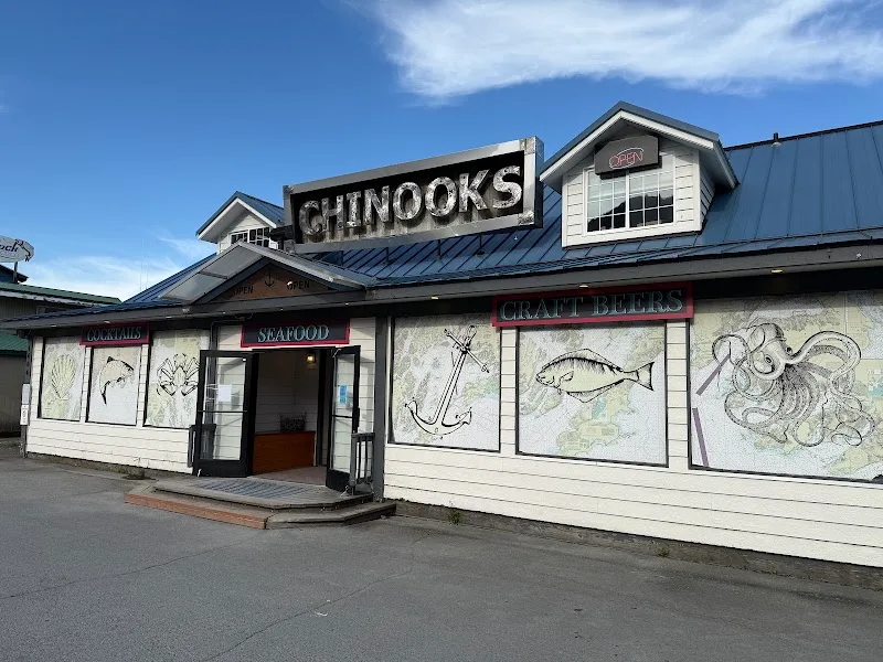 Walk from Cruise or Drive from Lodge to Chinooks Seafood