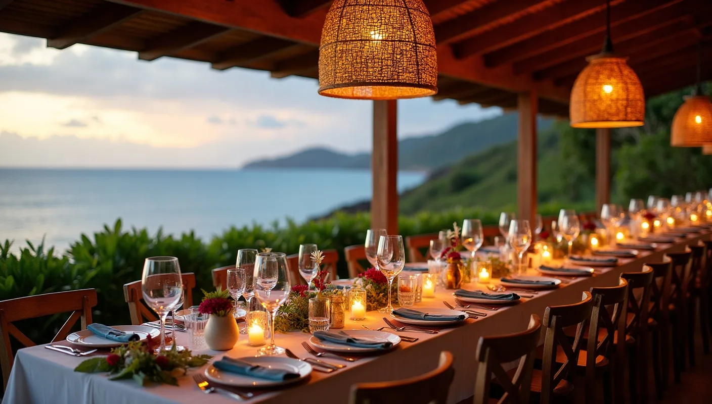 Farewell Dinner — Compound Lanai