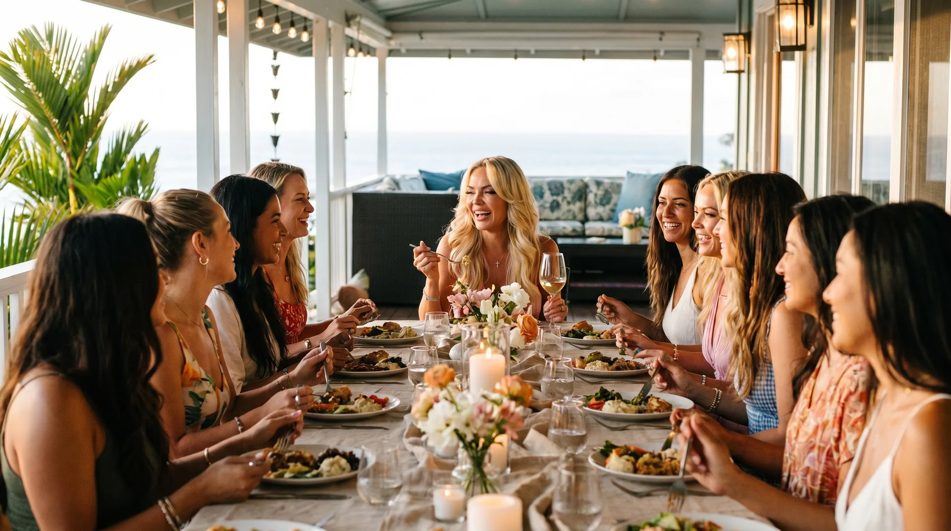 Chef Dinner at Secret Beach House