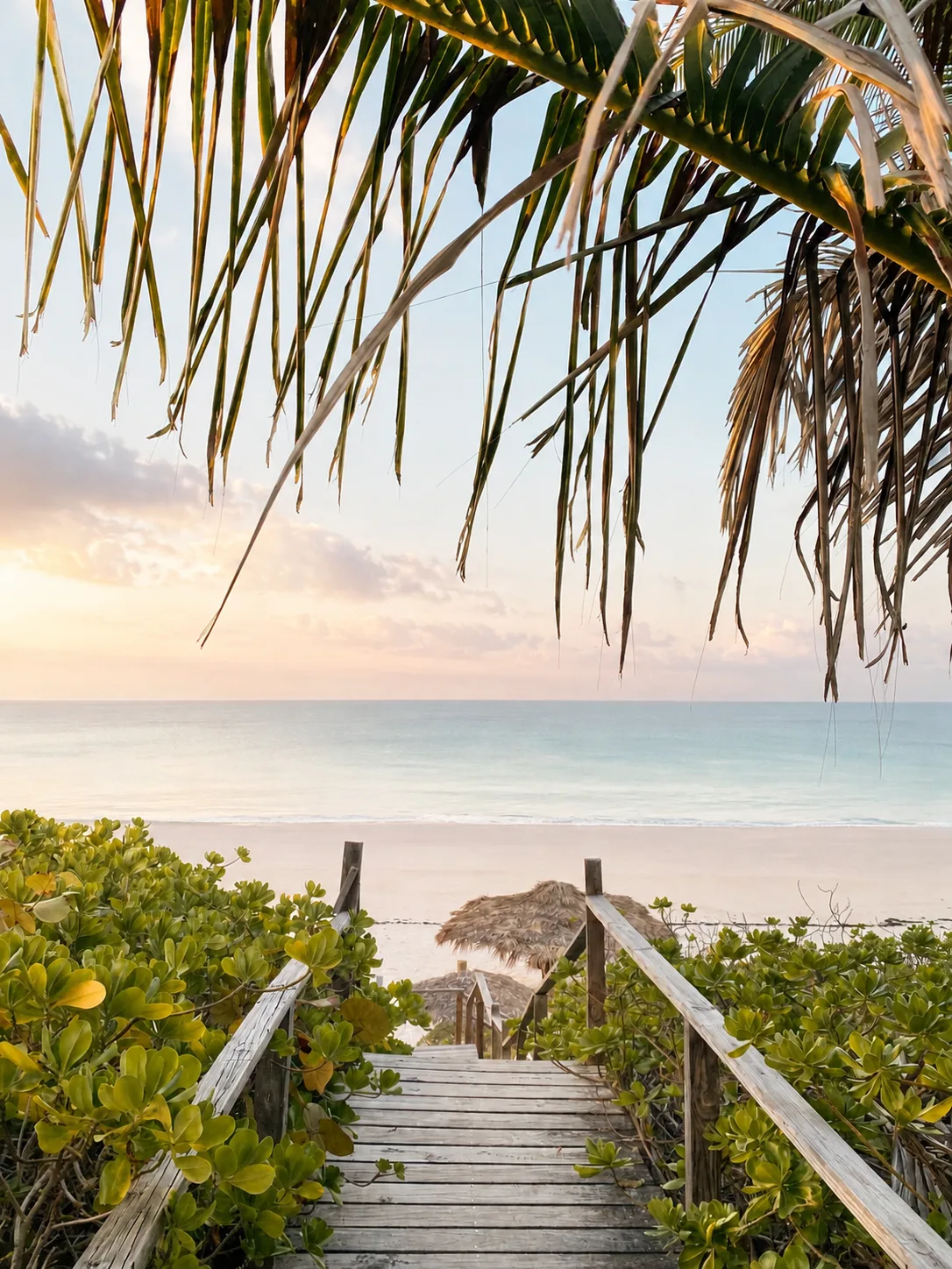 Afternoon on Pink Sands Beach